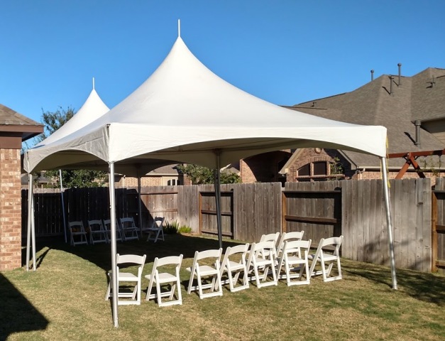 Two 15' x 15' Marquee Party Tents